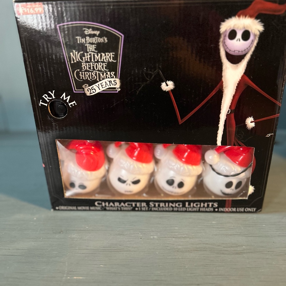 New Disney Tim Burton’s The Nightmare Before Christmas Lights